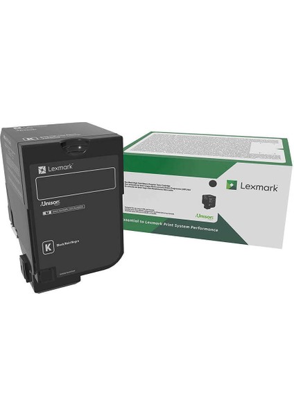 CS727-75B50K0 Siyah Orijinal Toner