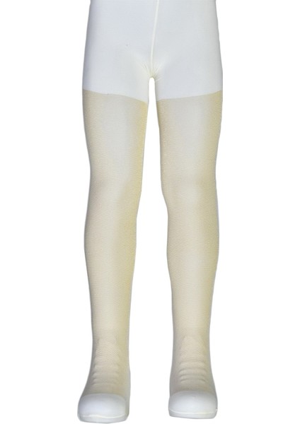 Işıl Altın Sarı Simli Çocuk Külotlu Çorap