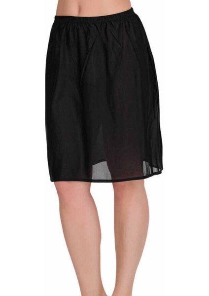 Kadın Jarse Jüpon Siyah 11003B fiyatları