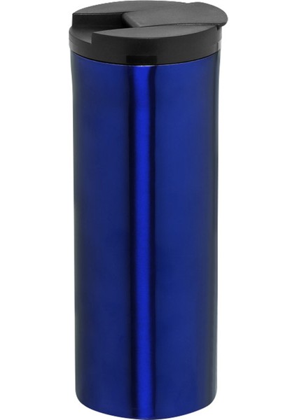 Lacivert, Vakumlu Çelik Termos 400 ml – Günlük Konfor, Güvenli Isı Koruma!