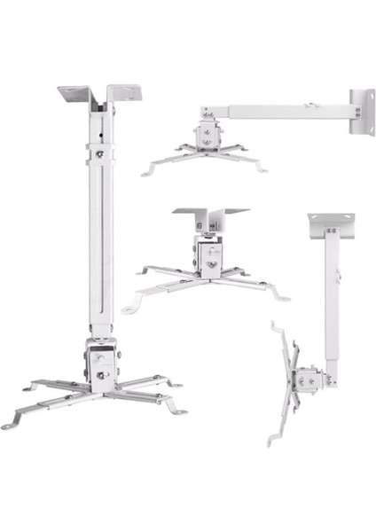 Beyaz Unıversal 20CM Projeksıyon Askı Aparatı modelleri