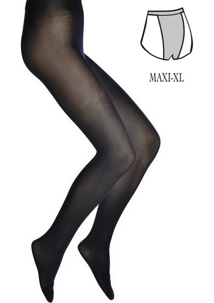 Pratik Külotlu Kadın Çorap (Abdest Çorabı) - Büyük Beden