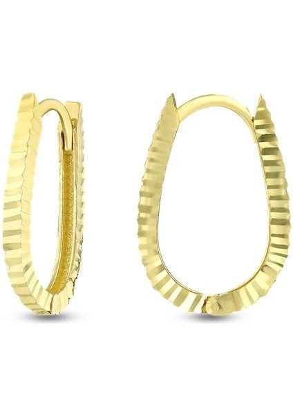 Tasarım Altın Küpe - 14K