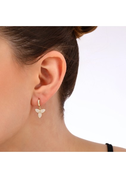 Altın Tasarım Küpe - 14K modelleri