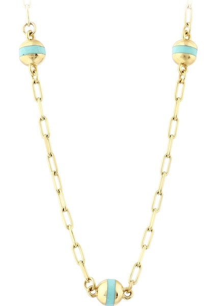 Mineli Altın Kolye - 14K fiyatları