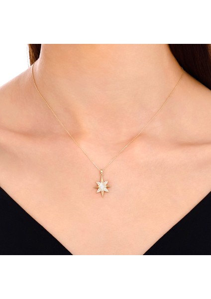 Altın Tasarım Kolye - 14K modelleri