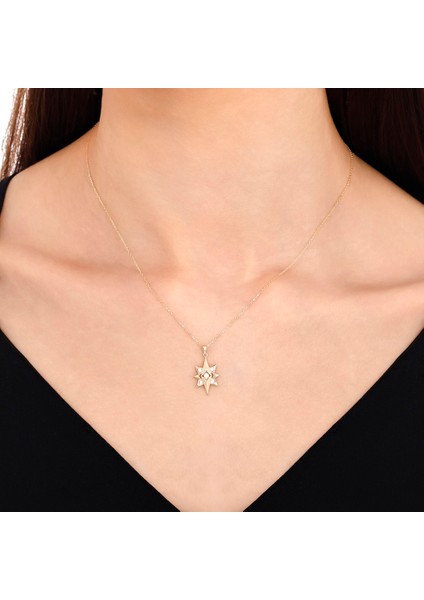 Altın Tasarım Kolye - 14K modelleri