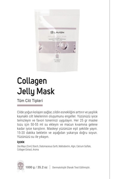 Collagen Jel Maske