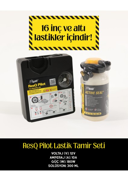 ResQ Pilot Lastik Tamir Seti