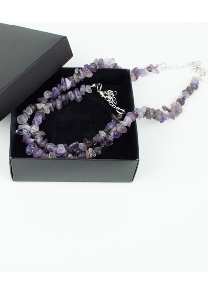 Ametis Doğaltaş Kolye Bileklik Set fiyatları