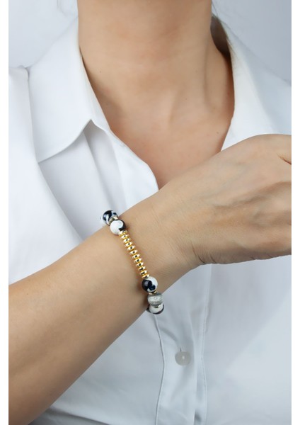 Akik ve Hematit Doğaltaş Kadın Bileklik fiyatları