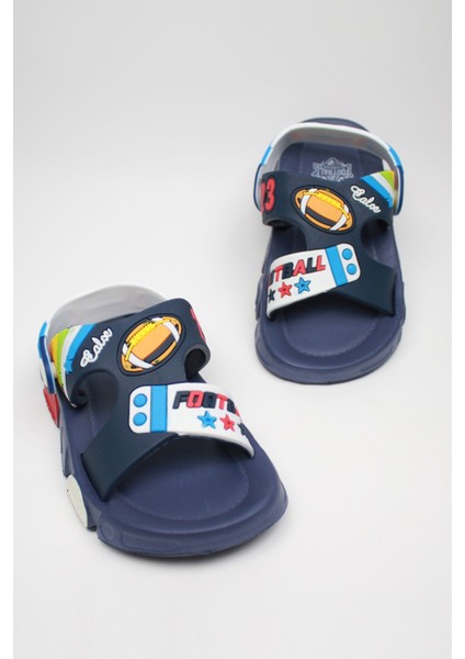 Günlük Unisex Çocuk Sandalet Esnek Kaymaz Taban Yazlık Ev Okul Kreş Ayakkabı PS940-PS955