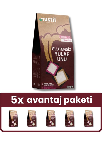 Glutensiz Yulaf Unu X5