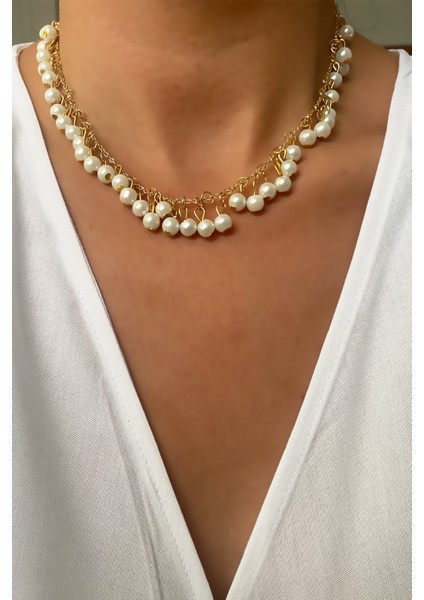 Inci Sallantılı Ince Zincir Kolye fiyatları