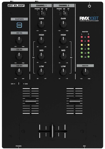 Rmx-10 Bt | Compact Bluetooth Dj Mixer fiyatları