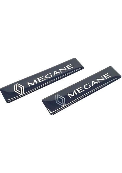Megane Yan Çamurluk Bagaj Damla Logo Sticker