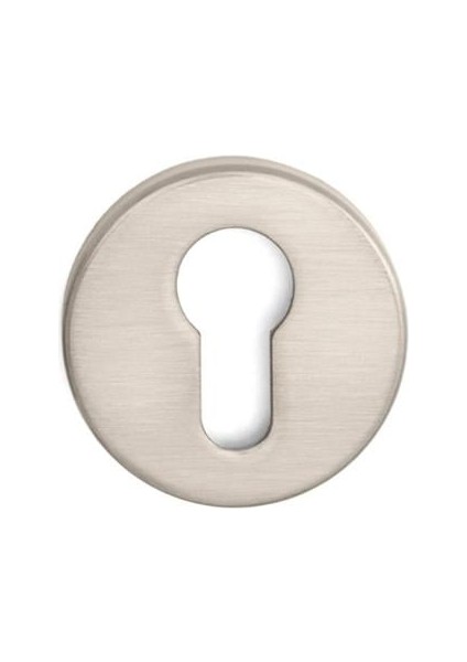 RO11 Kapı Kolu Rozeti Yale (Dış Kapı) Nikel Saten Mat 52X52X9 mm