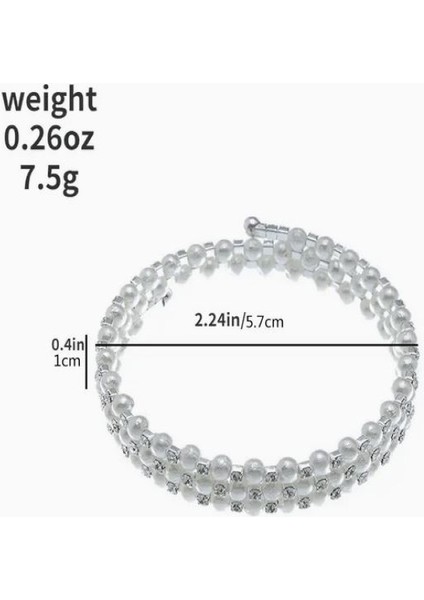 Barok Taşlı Inci Çok Katlı Bilezik fiyatları