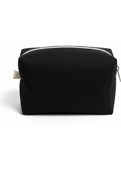 Siyah Süet Makyaj Çantası
