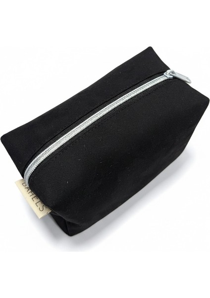 Siyah Süet Makyaj Çantası fiyatları