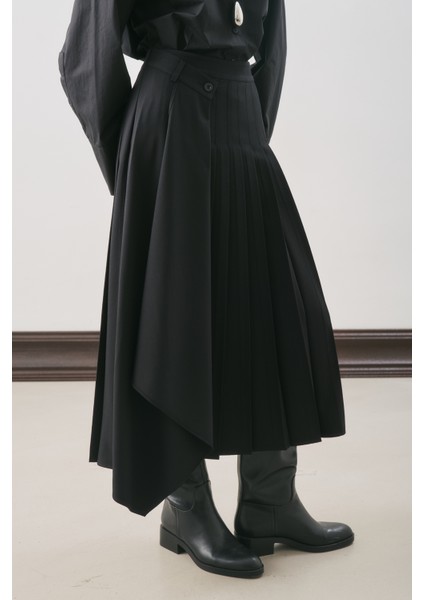 Anvelop Piliseli Etek Siyah modelleri