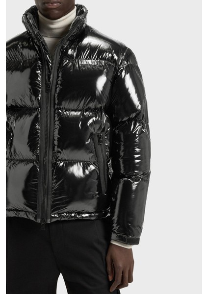 Kapitoneli Regular Fit Dik Yaka Su Itici Parlak Şişme Mont Erkek Mont 50549251 001 indirimleri