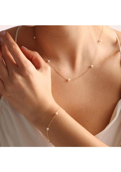 Gold Inci Takı Seti