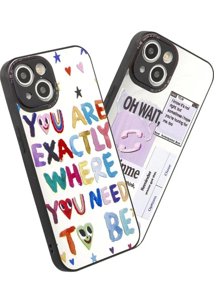 Mtxdpn Newface Iphone 15 Kılıf Mirror Desenli Kapak - Mirror - 2 modelleri