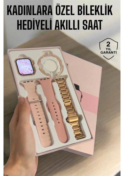 Akıllı Saat Adımsayar, Nabız Takibi ve Gps Destekli Kadınlara Özel fiyatları