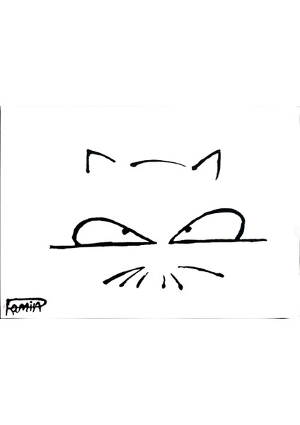 Ramin Rezaie 29X21CM Orijinal Karikatür Tablo modelleri