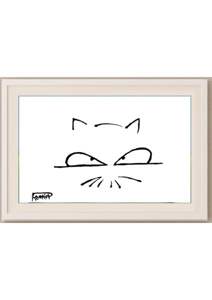 Ramin Rezaie 29X21CM Orijinal Karikatür Tablo fırsatları