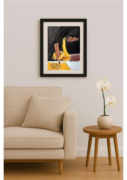 Ignjat Gatalo 43x30cm Orijinal Karikatür Tablo fiyatları