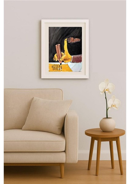 Ignjat Gatalo 43x30cm Orijinal Karikatür Tablo indirimleri