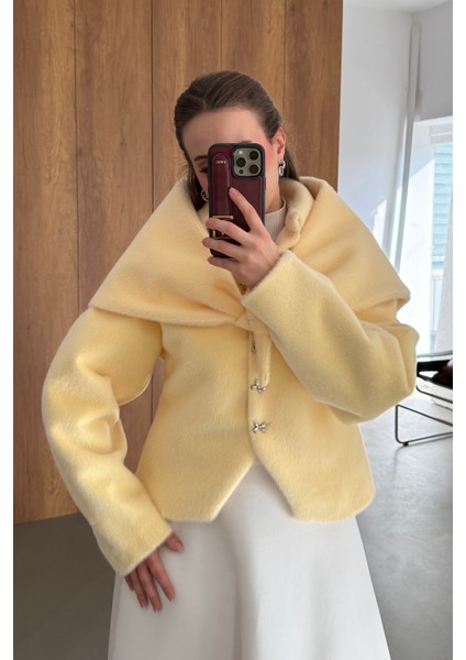 Belden Oturtmalı Atkılı Fox Kaban Soft Sarı modelleri