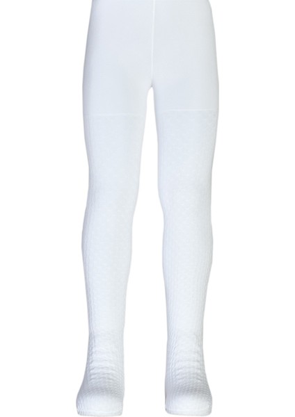 Damla Desenli Mikro Çocuk Külotlu Çorap