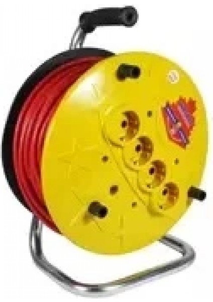 35MT Makaralı Uzatma Kablo 3x1.5mm (K95)