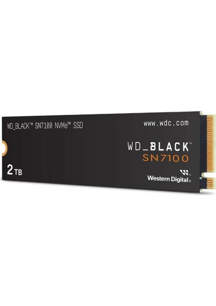Black SN7100 2tb WDS200T4X0E 7250/6900MB/S Pcıe Gen4 M.2 2280 Nvme SSD