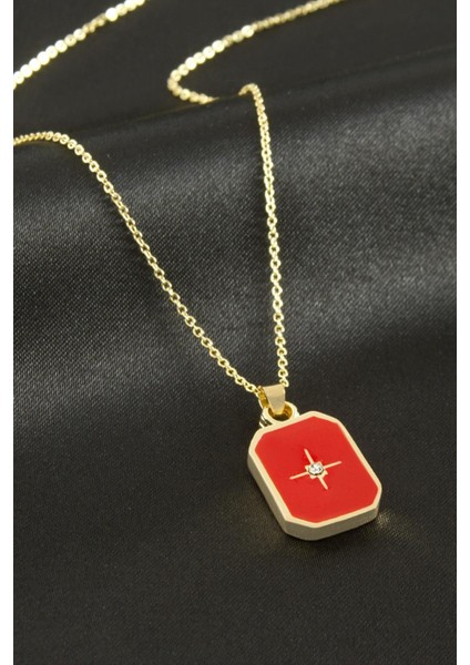 Yıldız Mineli Kolye