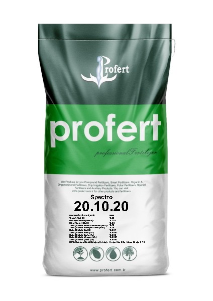Spectro 20.10.20 Enzim & Vitamin Katkılı Damlama ve Yaprak Gübresi – 2.5 kg
