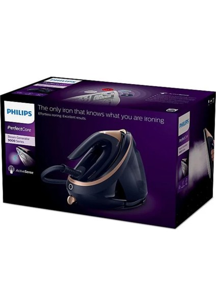 Phılıps Taban Kamerasıyla Dünyanın Tek Ütüsü ,PSG9050/20 Buhar Kazanlı Ütü Lacivert