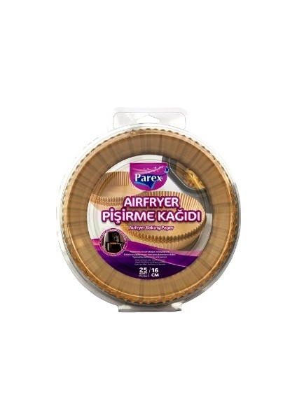 Airfryer Yuvarlak Pişirme Kağıdı 3 Adet