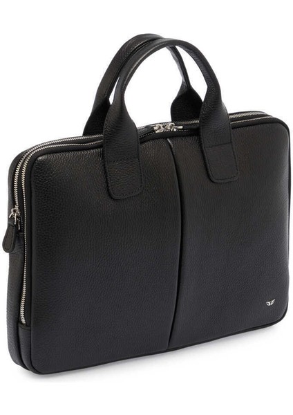 Siyah Hakiki Deri Erkek Evrak Çantası - S1EV00021512-A41 fiyatları