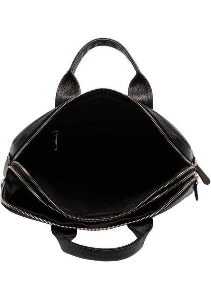 Siyah Hakiki Deri Erkek Evrak Çantası - S1EV00021512-A41 fırsatları