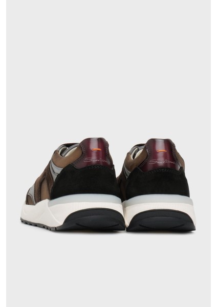 Süet Deri Logolu Sneakaer Ayakkabı Erkek Ayakkabı MBIM22112BINGFUIM50 fırsatları