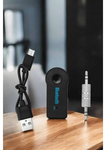 Kablosuz Bluetooth Aux Araç Kiti Siyah Hafıza Kartlı fiyatları