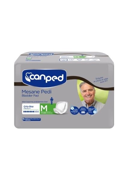 H.bezi Mesane Pedi Erkek 12'li 4 Adet