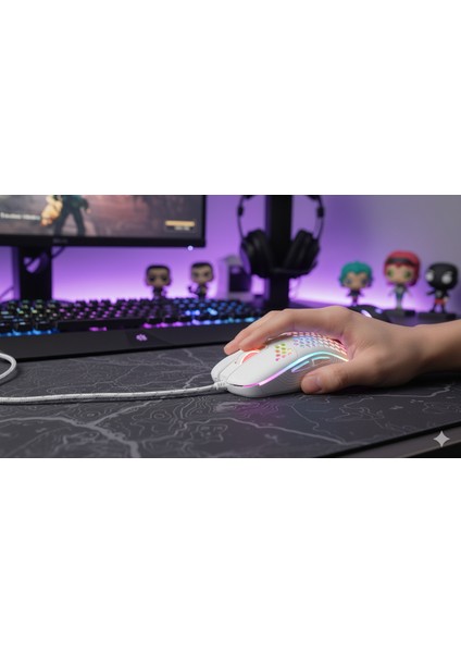 Trio - G907 Rgb Gaming Mouse – USB Kablolu Oyuncu Mouse modelleri