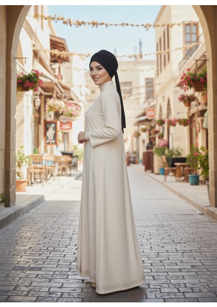 Nova Bandana Siyah Hazır Türban Tesettür Bone indirimleri