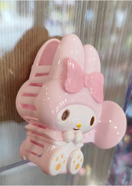 My Melody Figürlü Büyük Boy Saç Tokası 8 cm