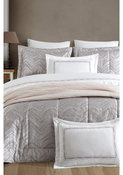 Ambiyans Yastık Kılıfı %100 Pamuk 2 Adet (50X70 Cm) Ekru